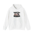 Hoodie — 'Town City Bizness' Retro Car Design with Photo Back